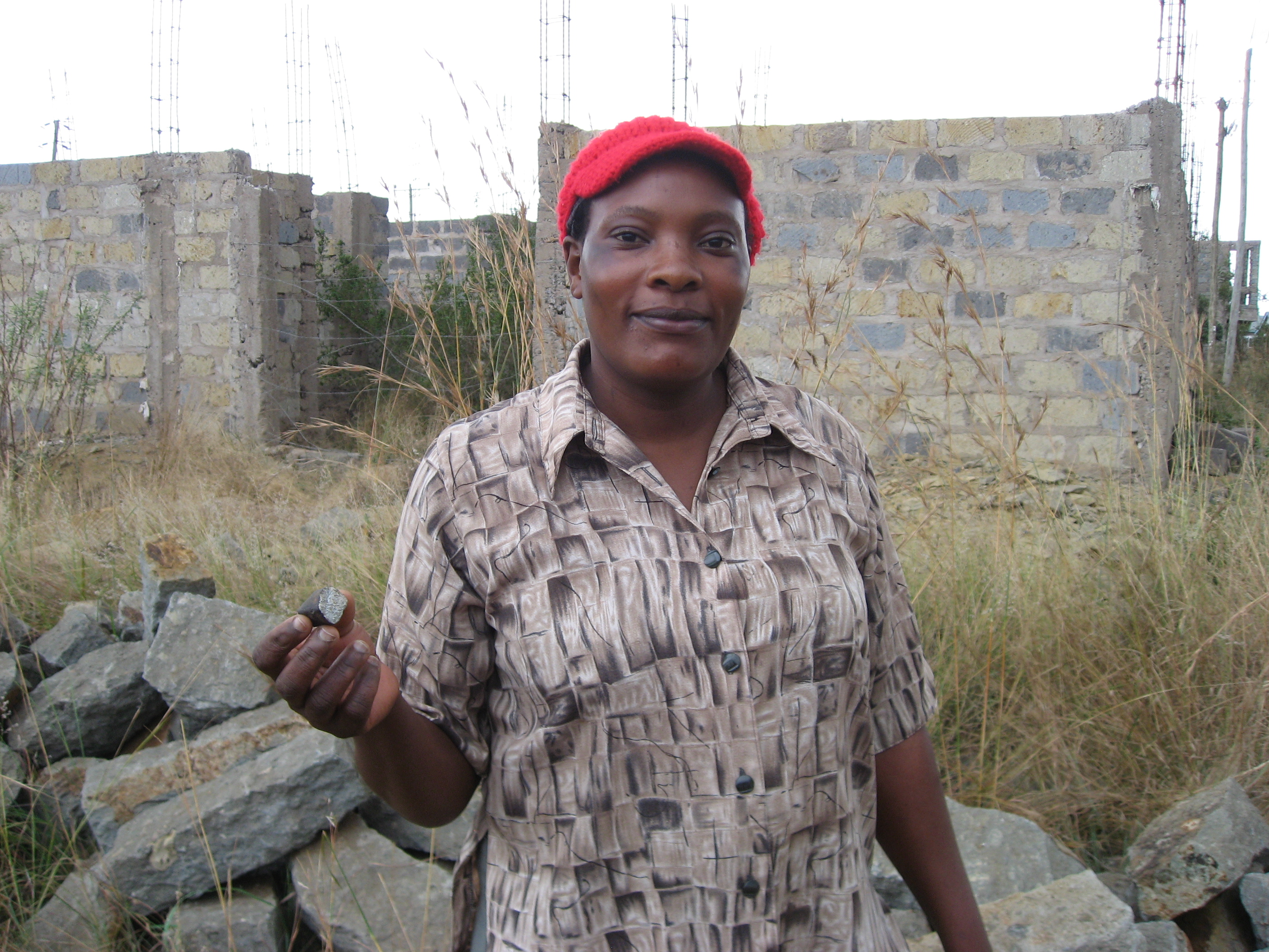 Image for New Kenyan Meteorite Thika Donated