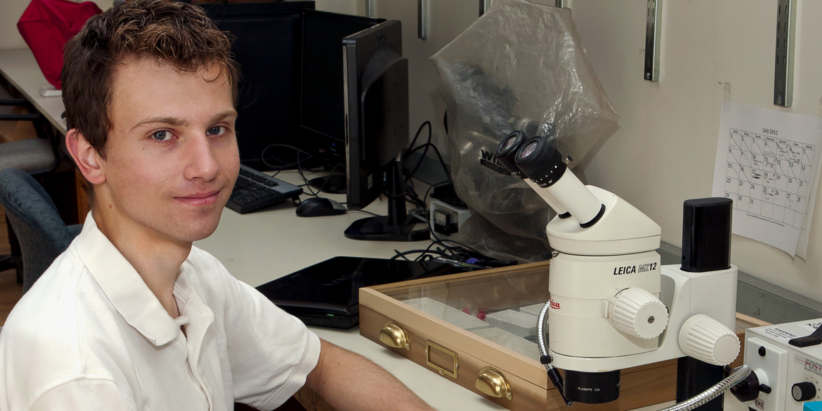 2012 REU Intern Anthony Deczynski