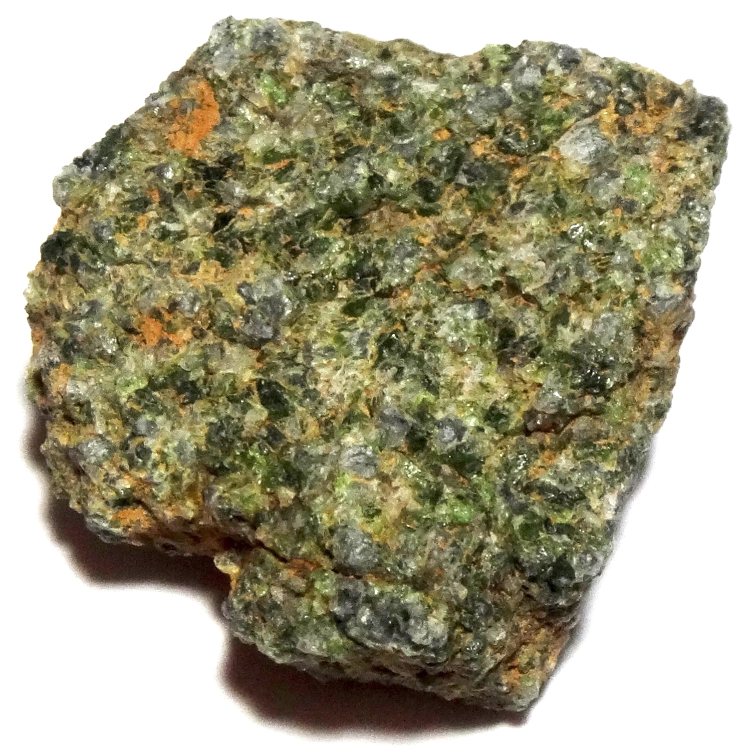 Green meteorite stone 2025