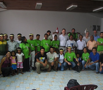 Our work in the field is always deeply collaborative. We worked closely with Michael Gilmore of George Mason University, an ethnobiologist who has spent more than a decade working with the Maijuna. In Iquitos, we worked with our colleagues in PROCREL, the relatively new regional conservation program, IIAP, the local research institute, and Nature and Culture International, a conservation organization.
Conservation really does take a village. A. del Campo