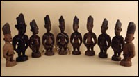 StatuesNigeriaYoruba Wood ©The Field Museum