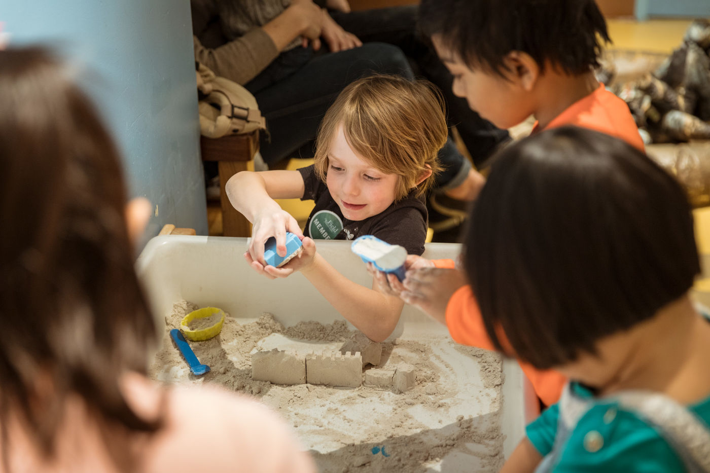 Children ages two to six really dig playing and exploring the world of science together.