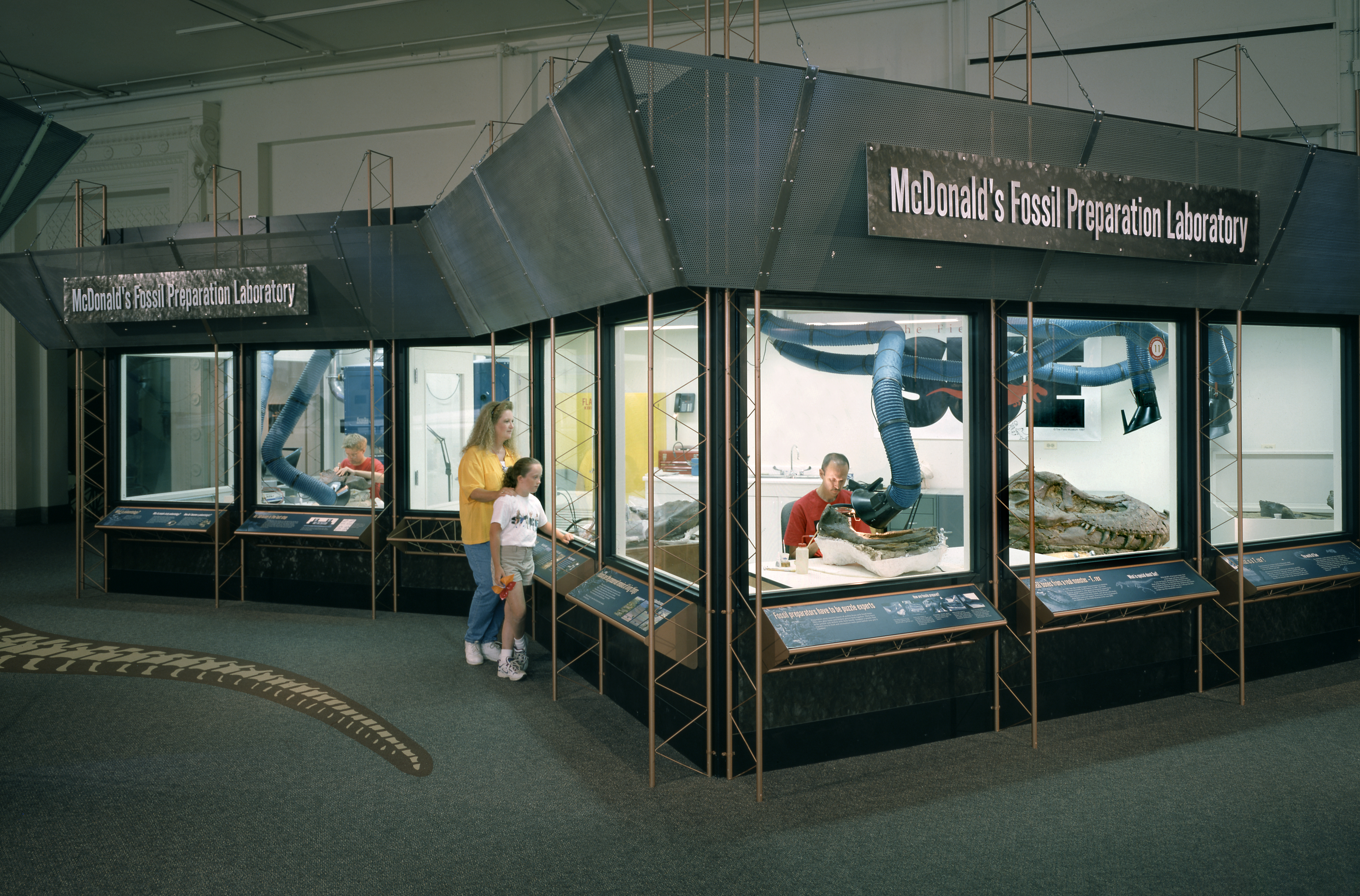 Image for McDonald's Fossil Preparation Lab