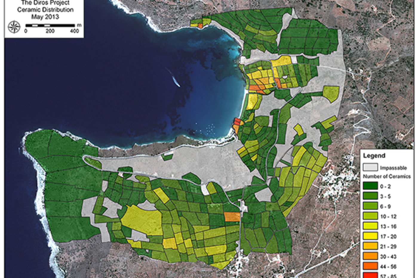 Media for GIS on The Diros Project, Greece