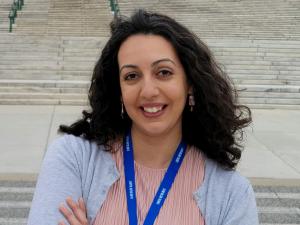 photo of a smiling woman