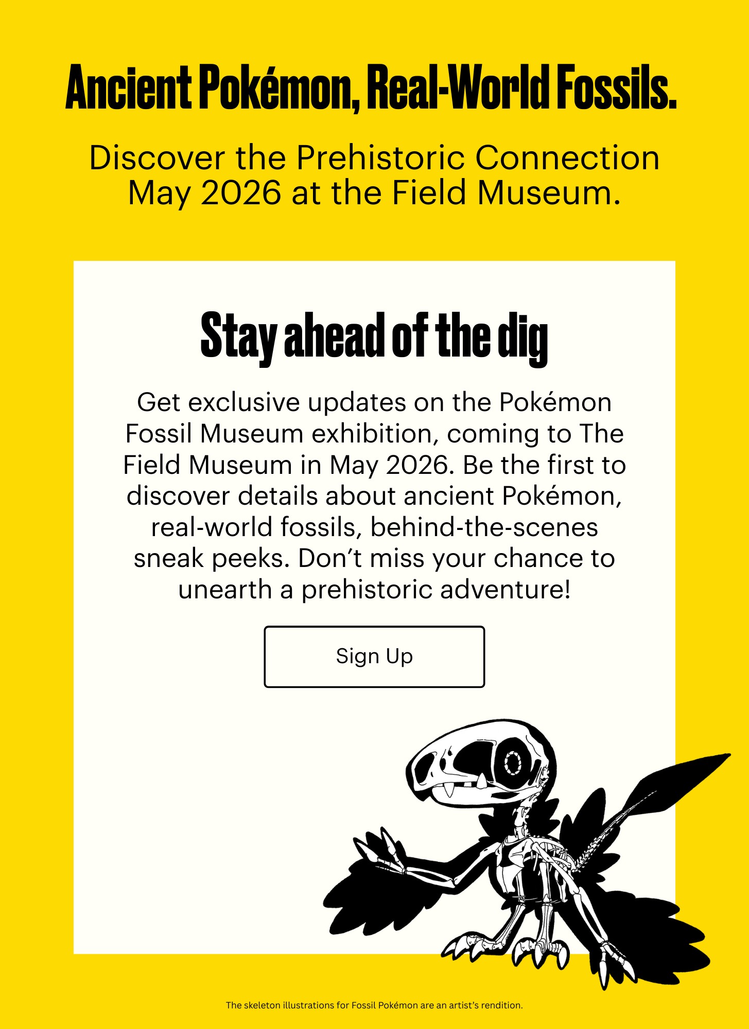 Pokemon newsletter sign up.