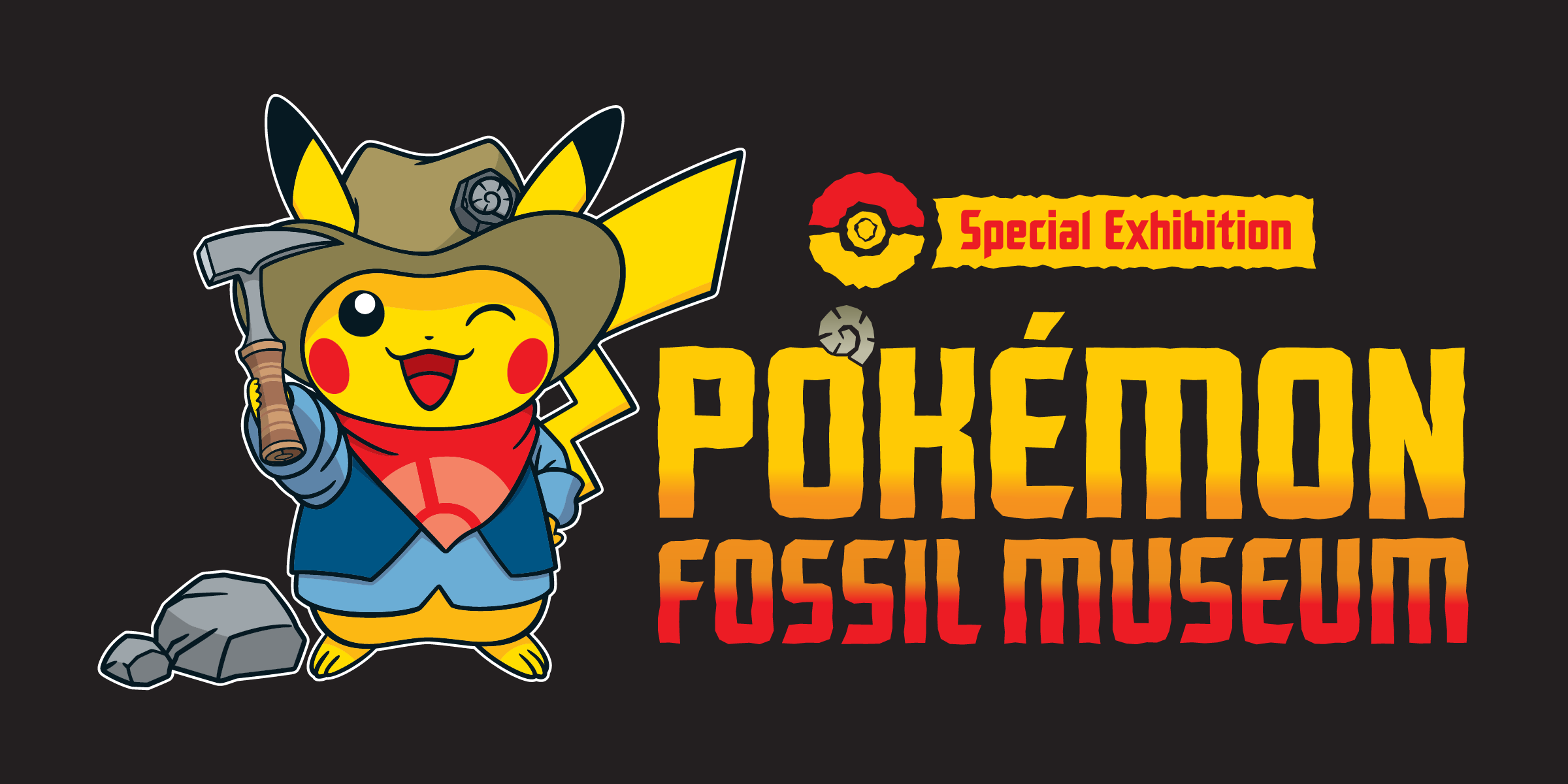 Pokemon Fossil Museum identity