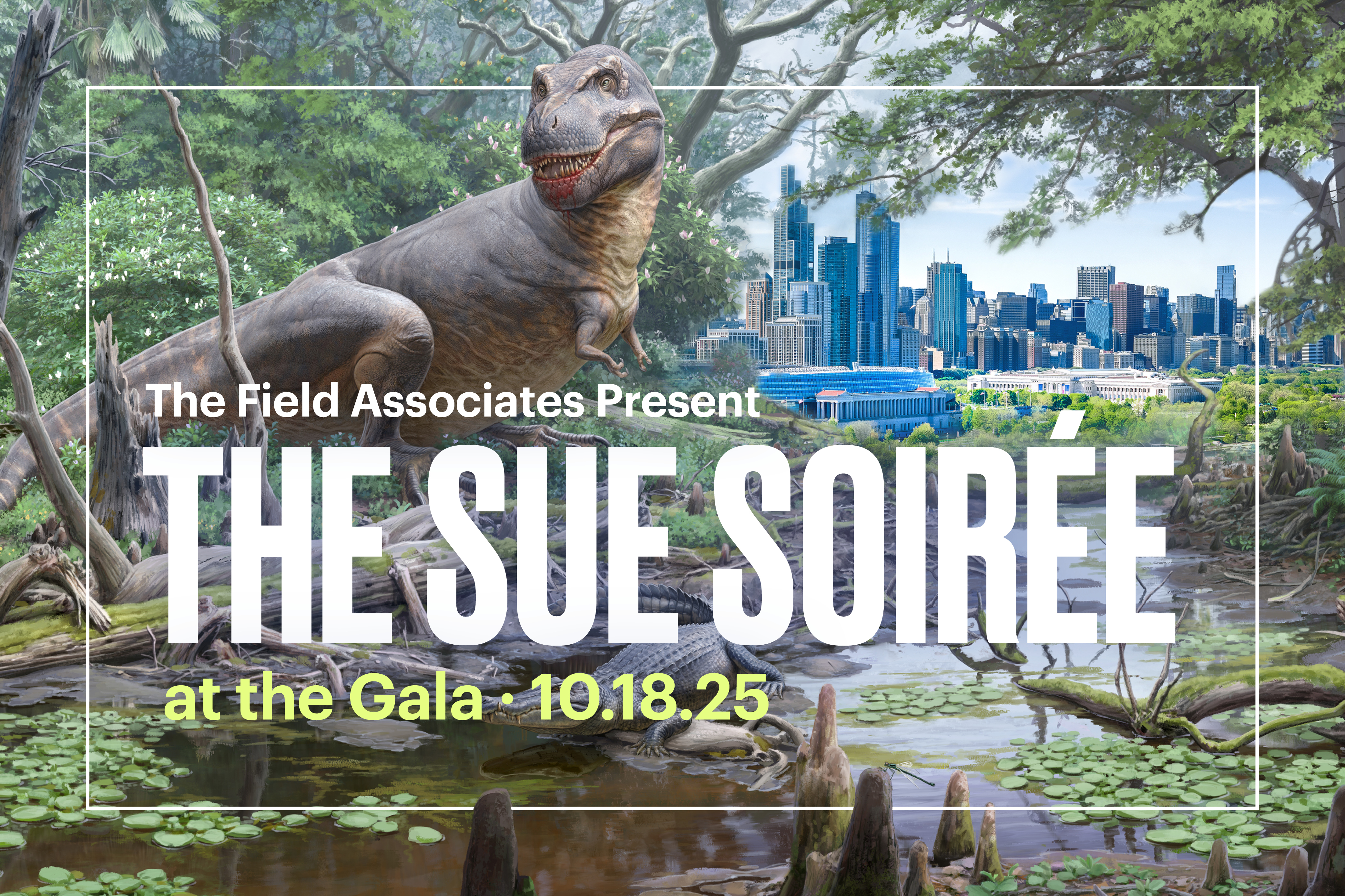 The SUE Soiree event identity
