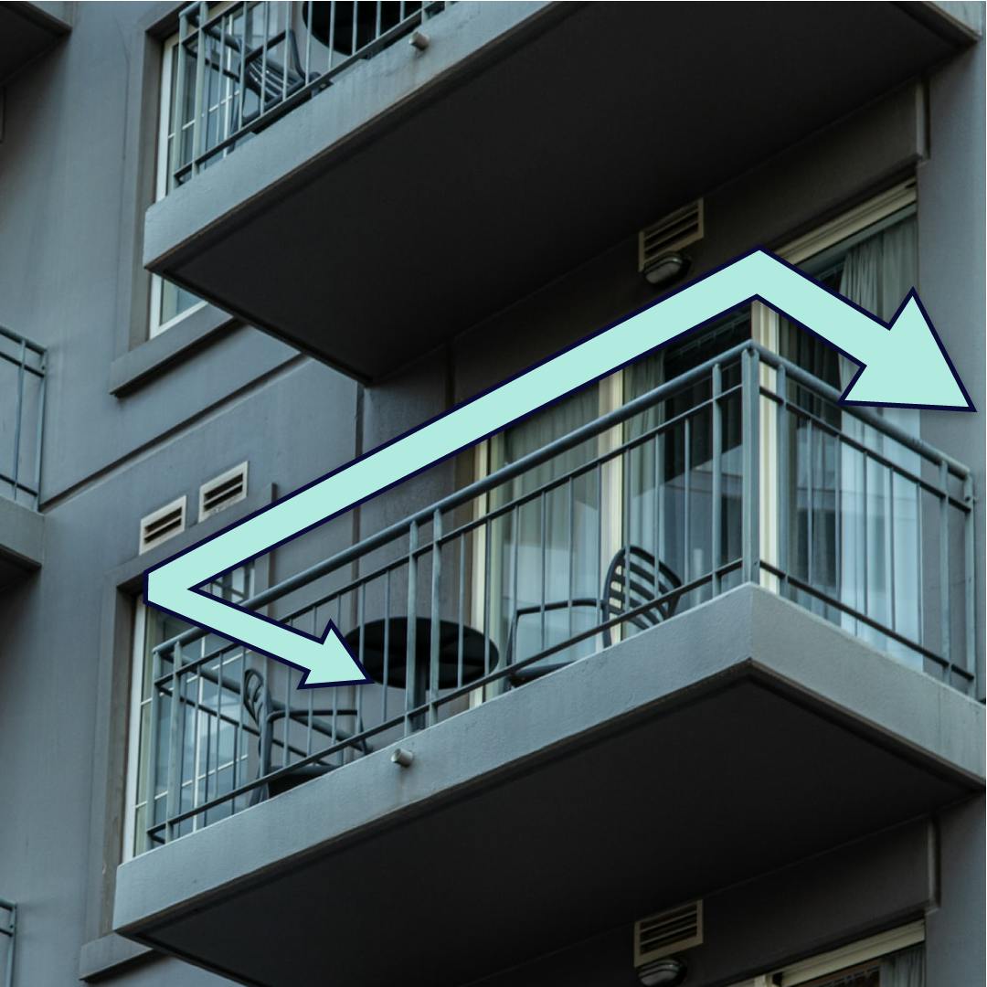 Jak zmierzyć balkon do osiatkowania