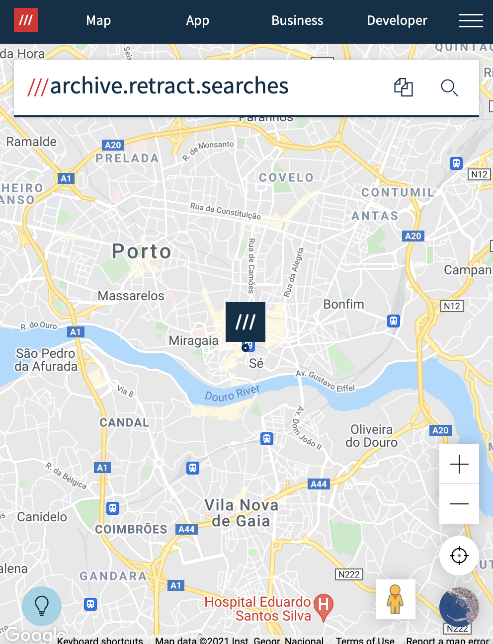 São Bento metro in what3words