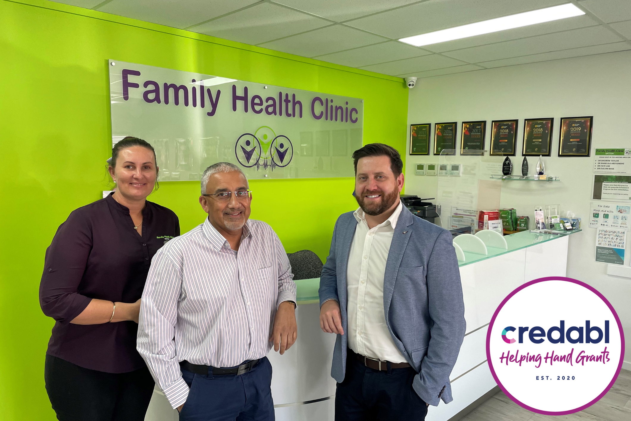 Family Health Clinic Gatton uses Credabl's Helping Hand Grant for community support