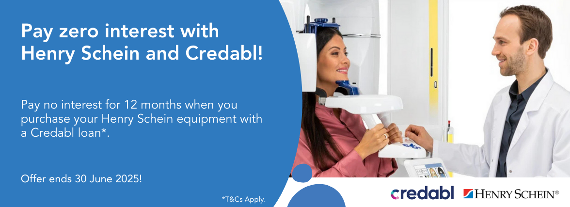 Latest offer from Henry Schein and Credabl