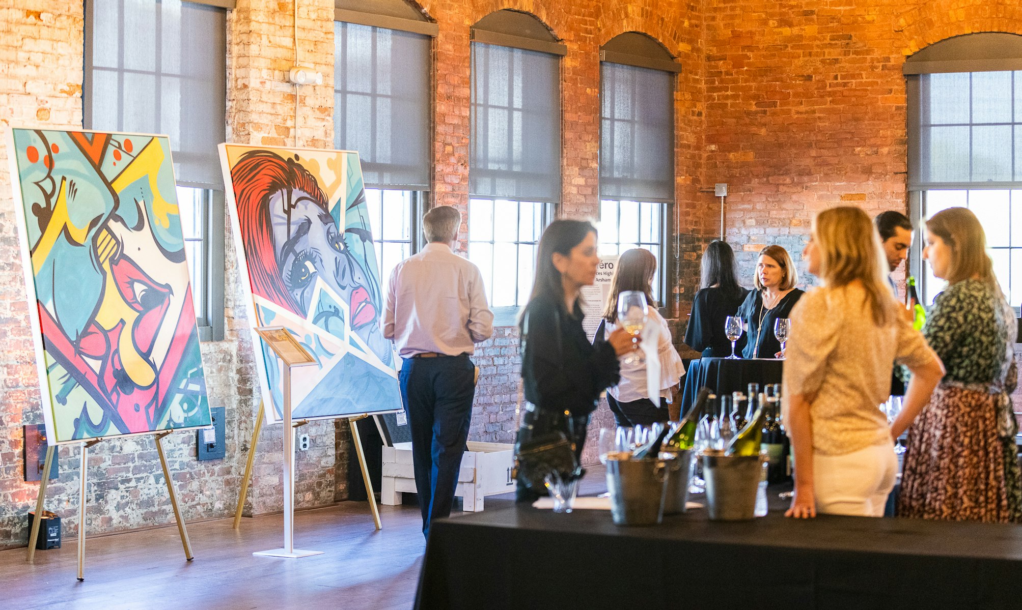 gallery sips and sights