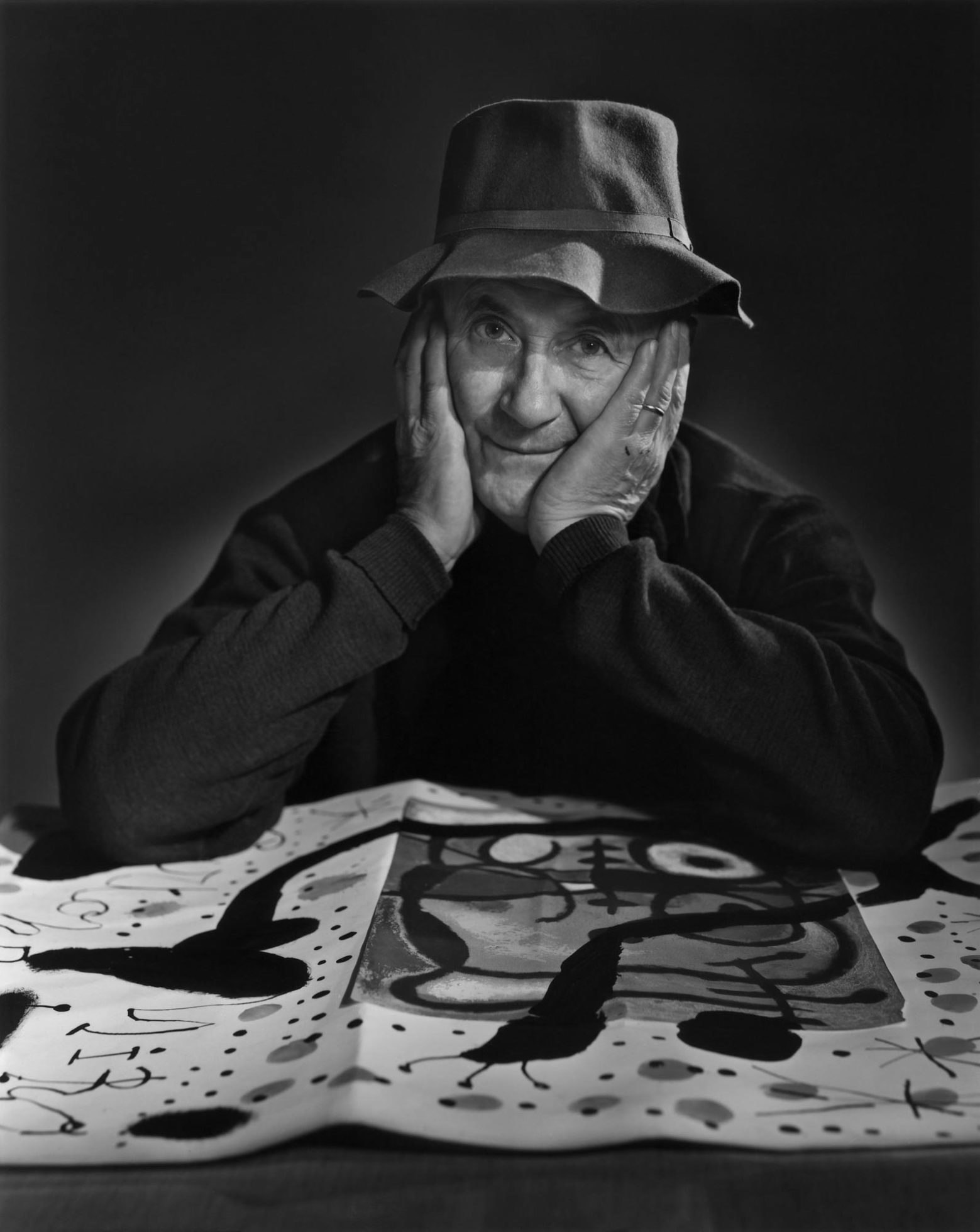 Joan Miro portrait