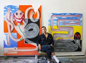 Hugo Baudouin in studio