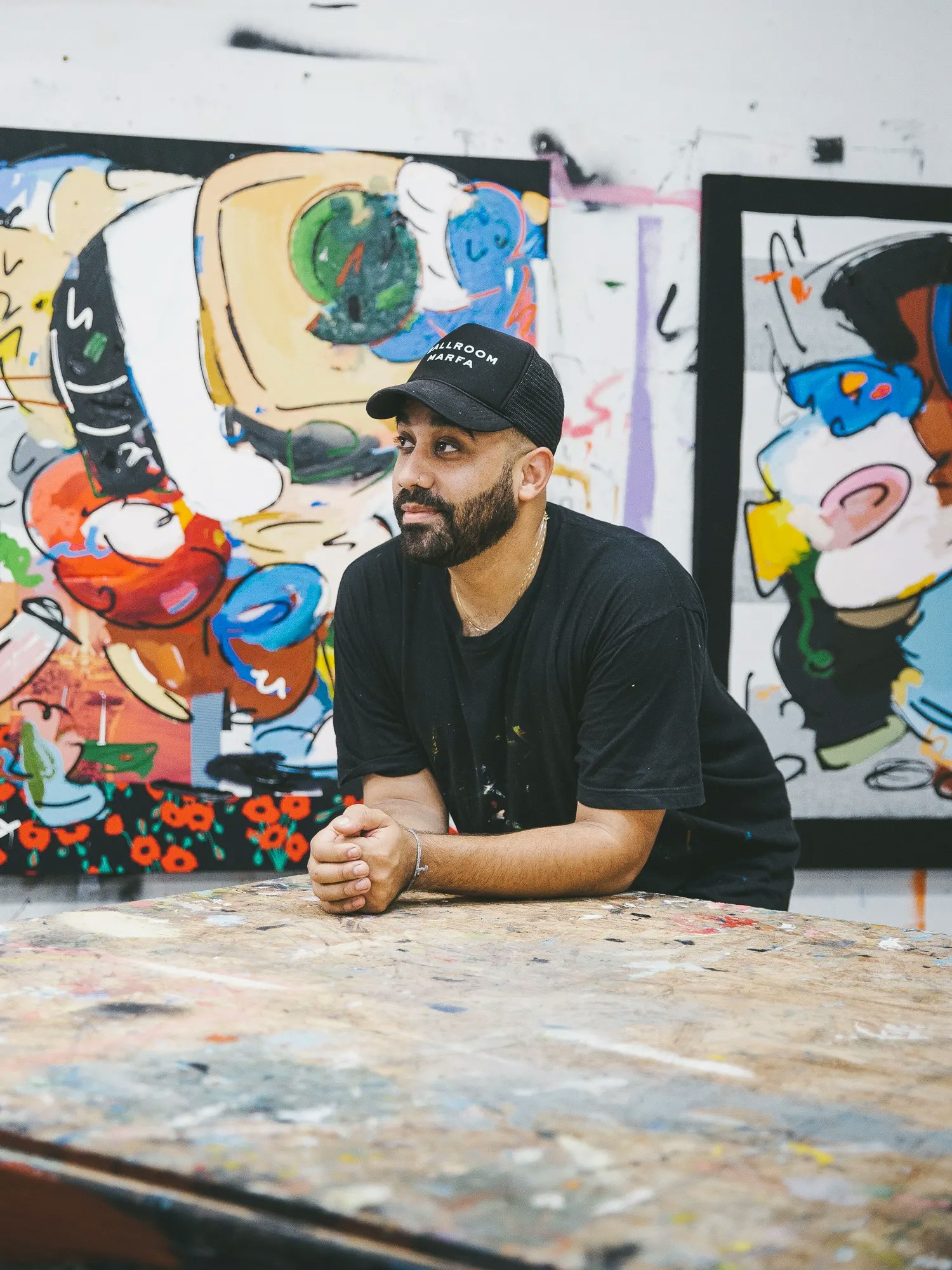 Cheatwood in studio