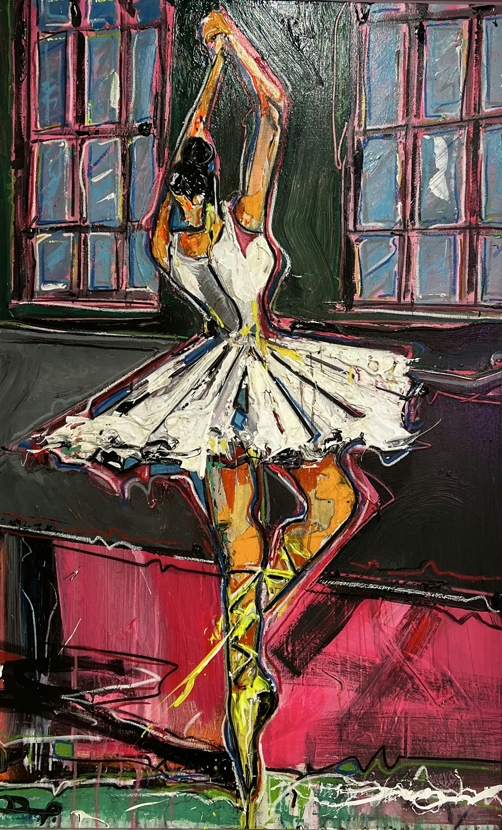 Ballerina painting