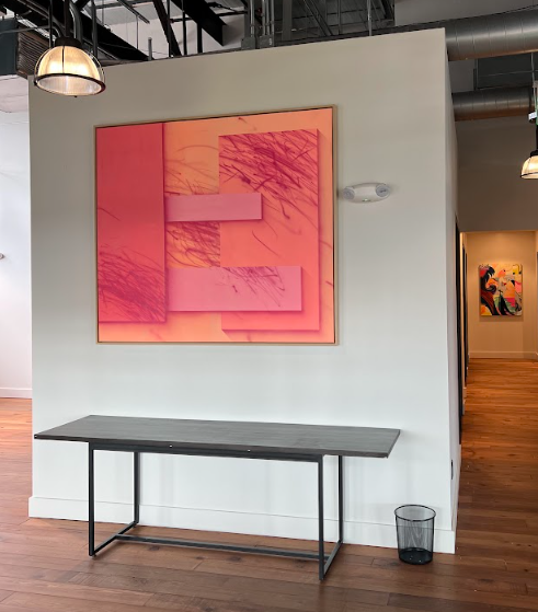 ORANGE CRUSH ON WALL