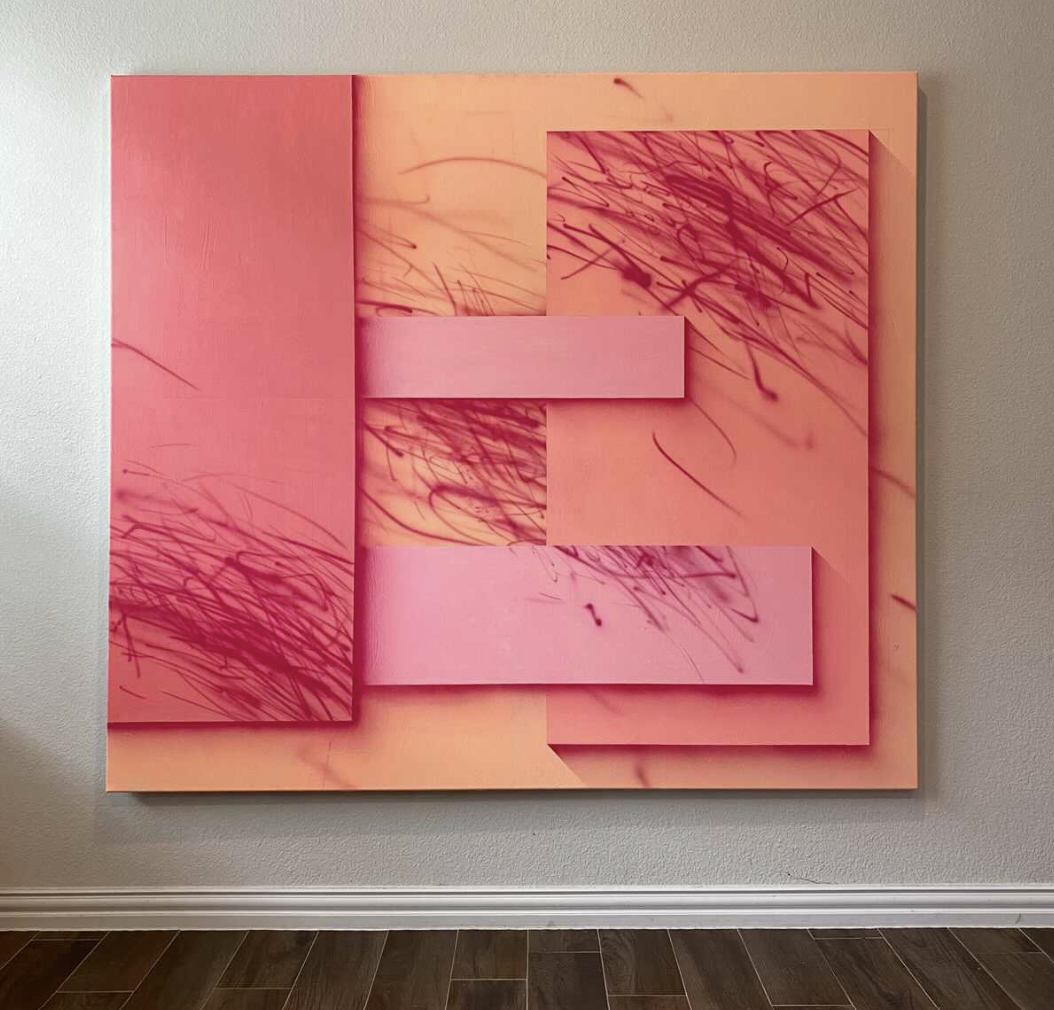 ORANGE CRUSH ON WALL