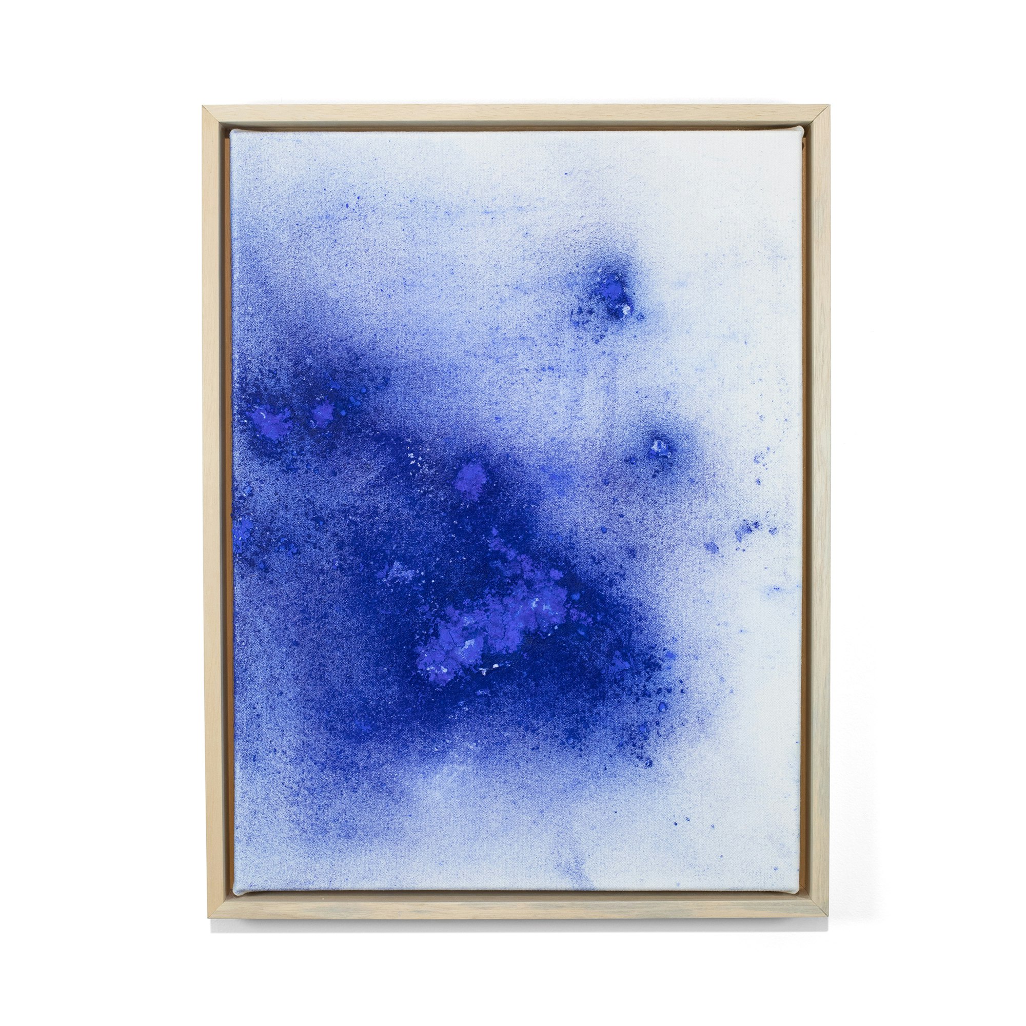 Blue wind painting