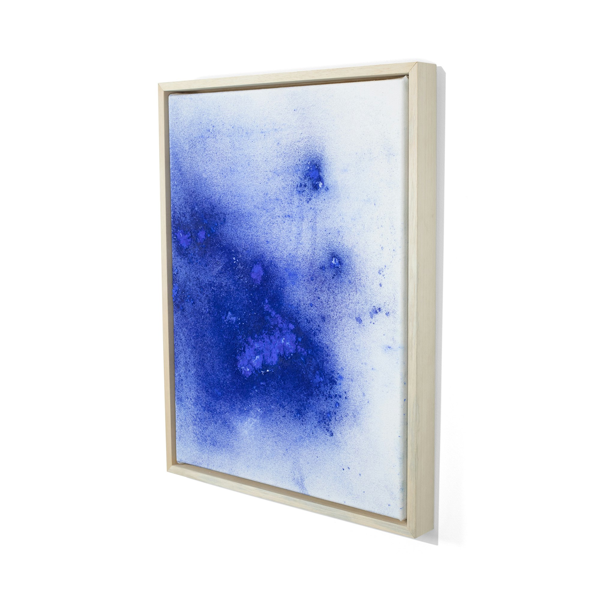 Blue wind painting