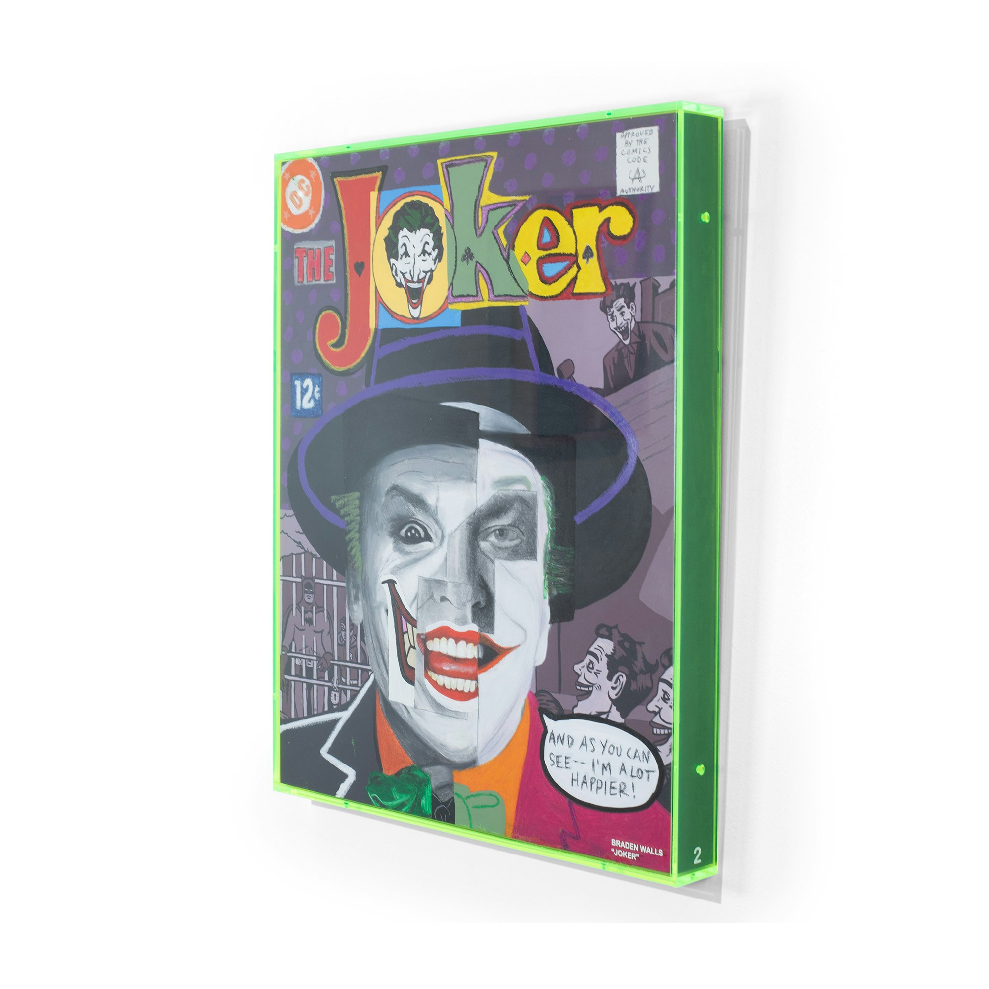 joker collage painting