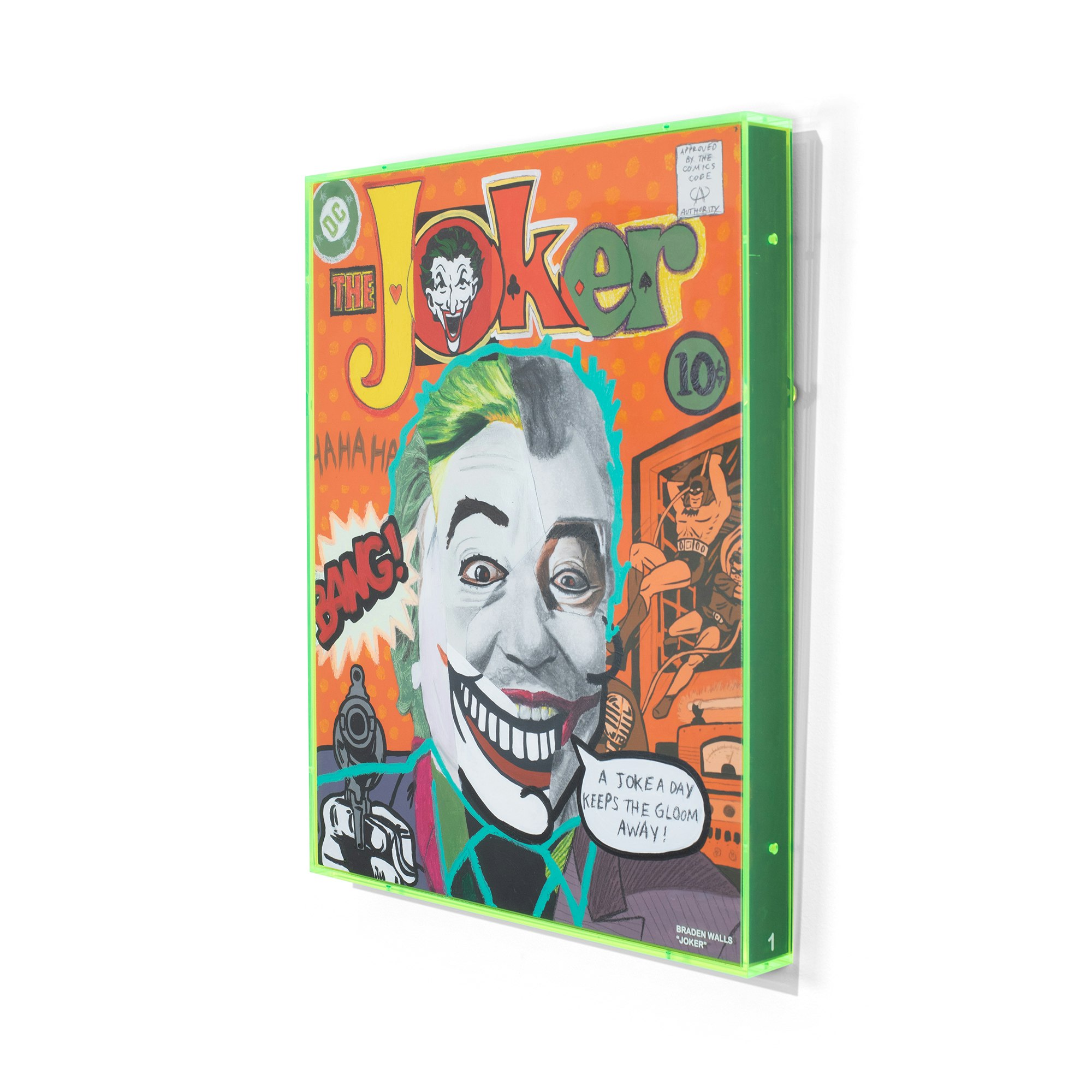 joker collage painting
