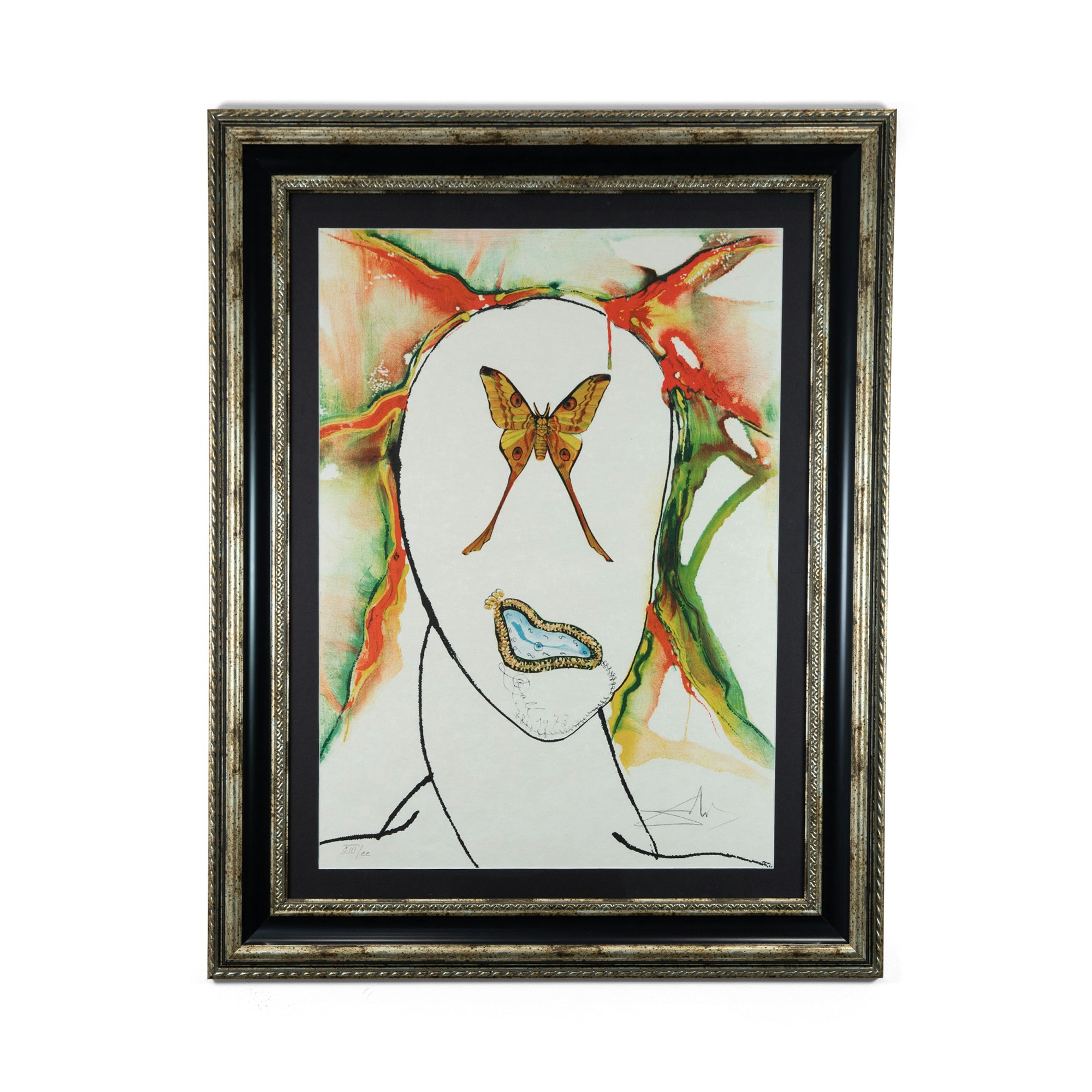 Salvador Dali  Lithograph on Japon Paper