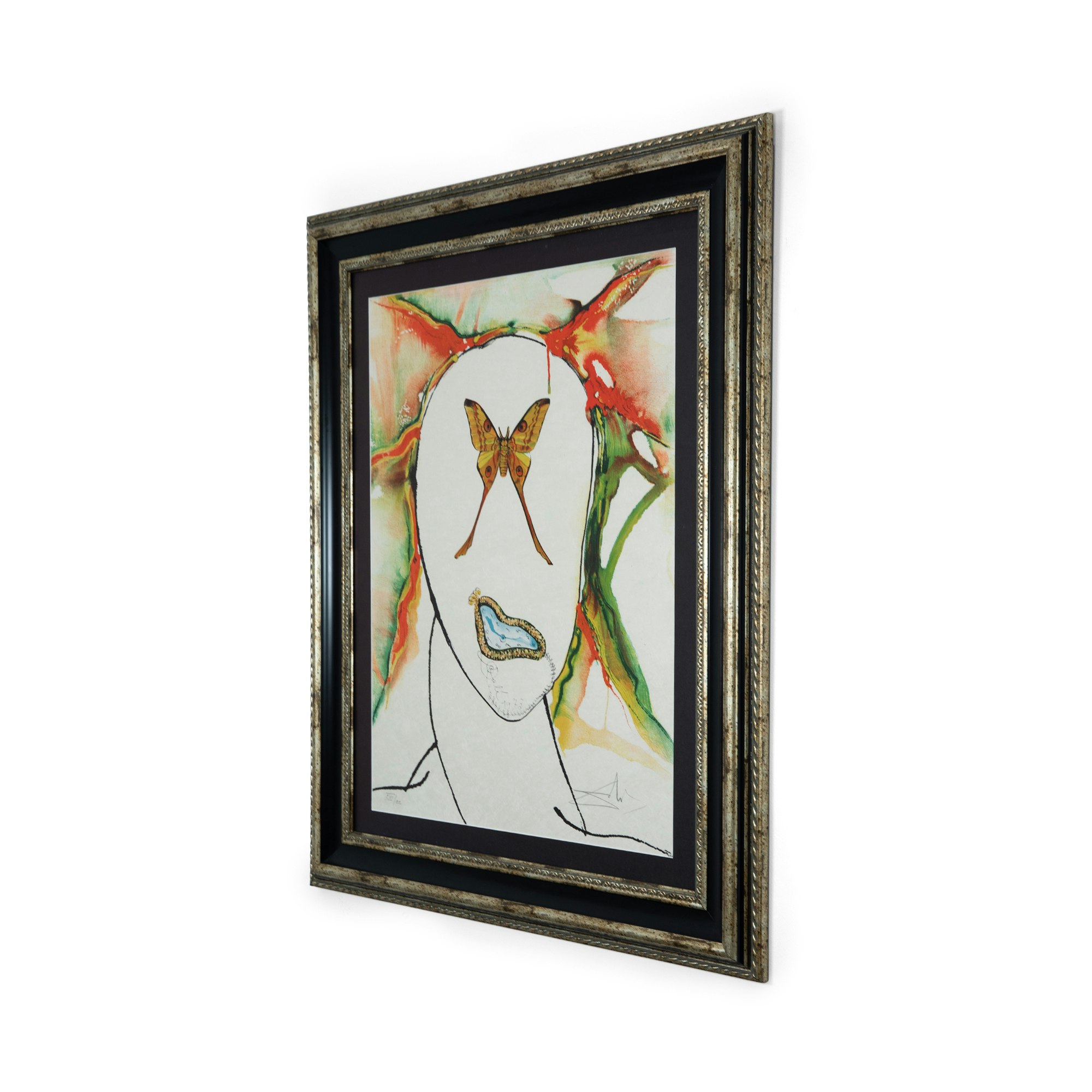 Salvador Dali  Lithograph on Japon Paper