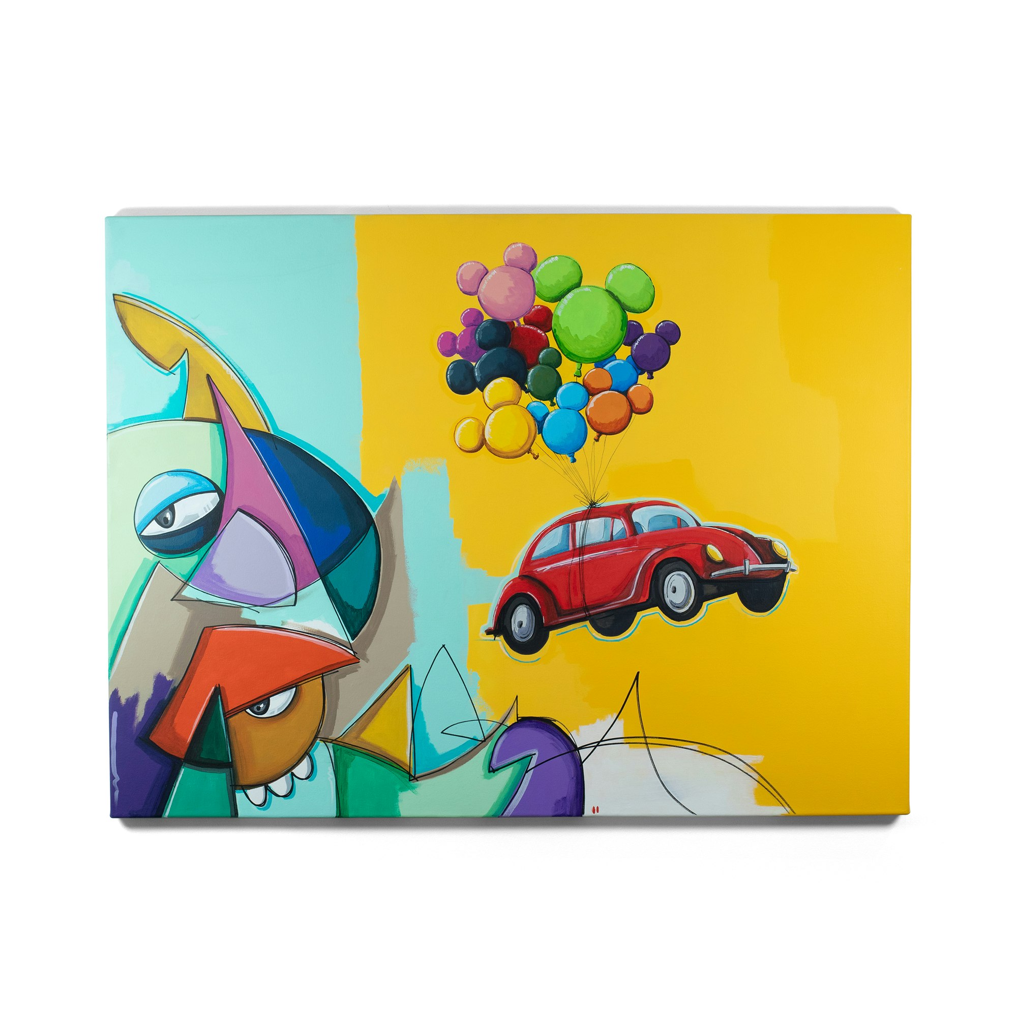 Beetles Can Fly Too Painting