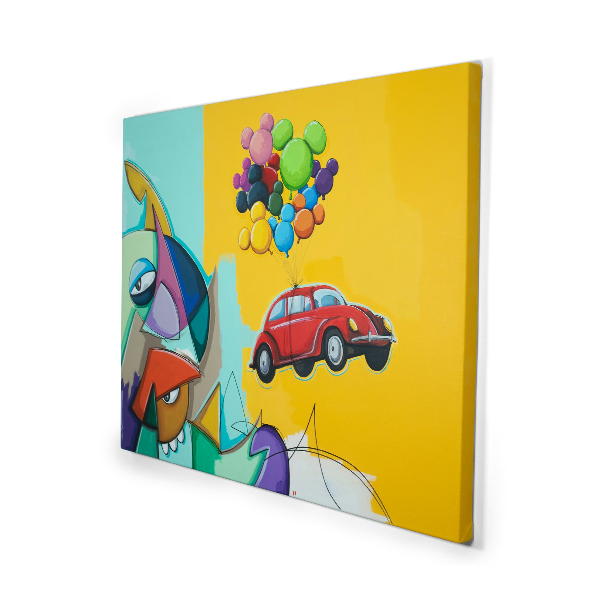Beetles Can Fly Too Painting