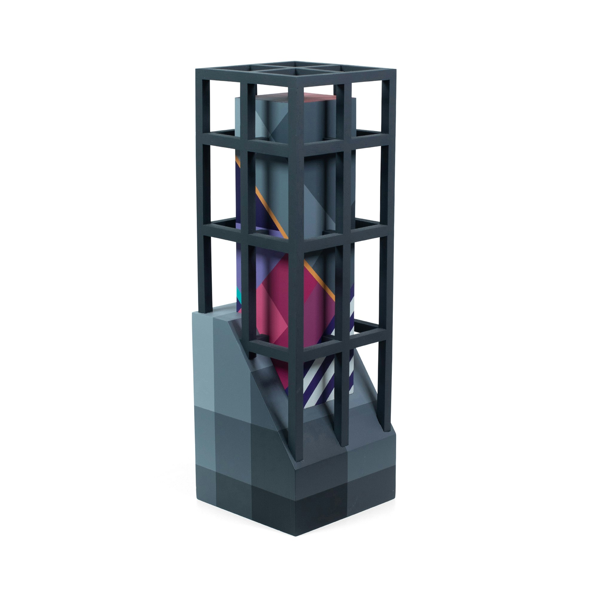 Caged Monument Sculpture
