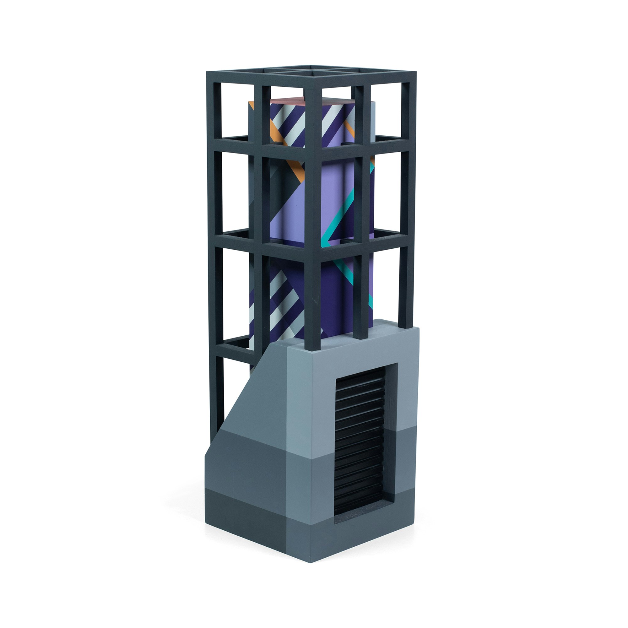 Caged Monument Sculpture