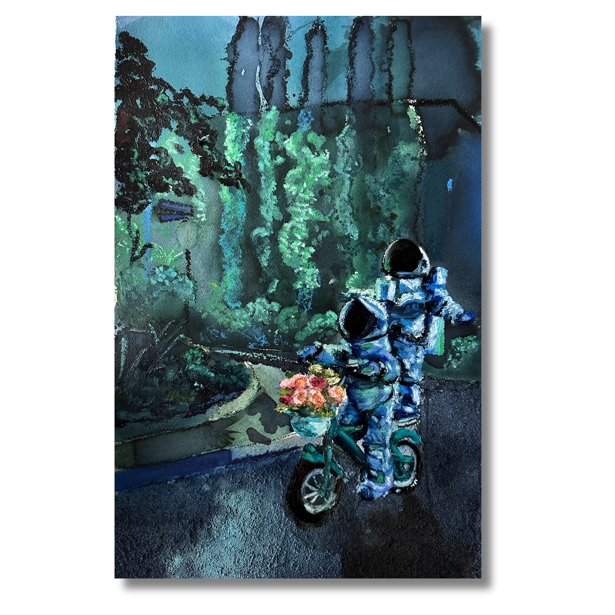 Night Ride Painting