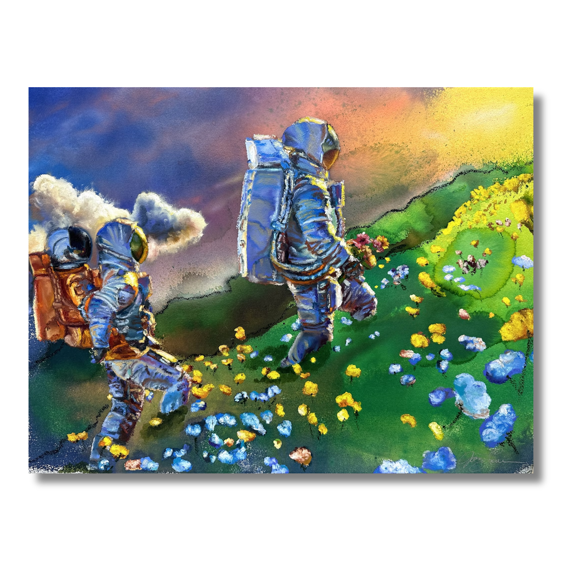 Into the Sun Painting