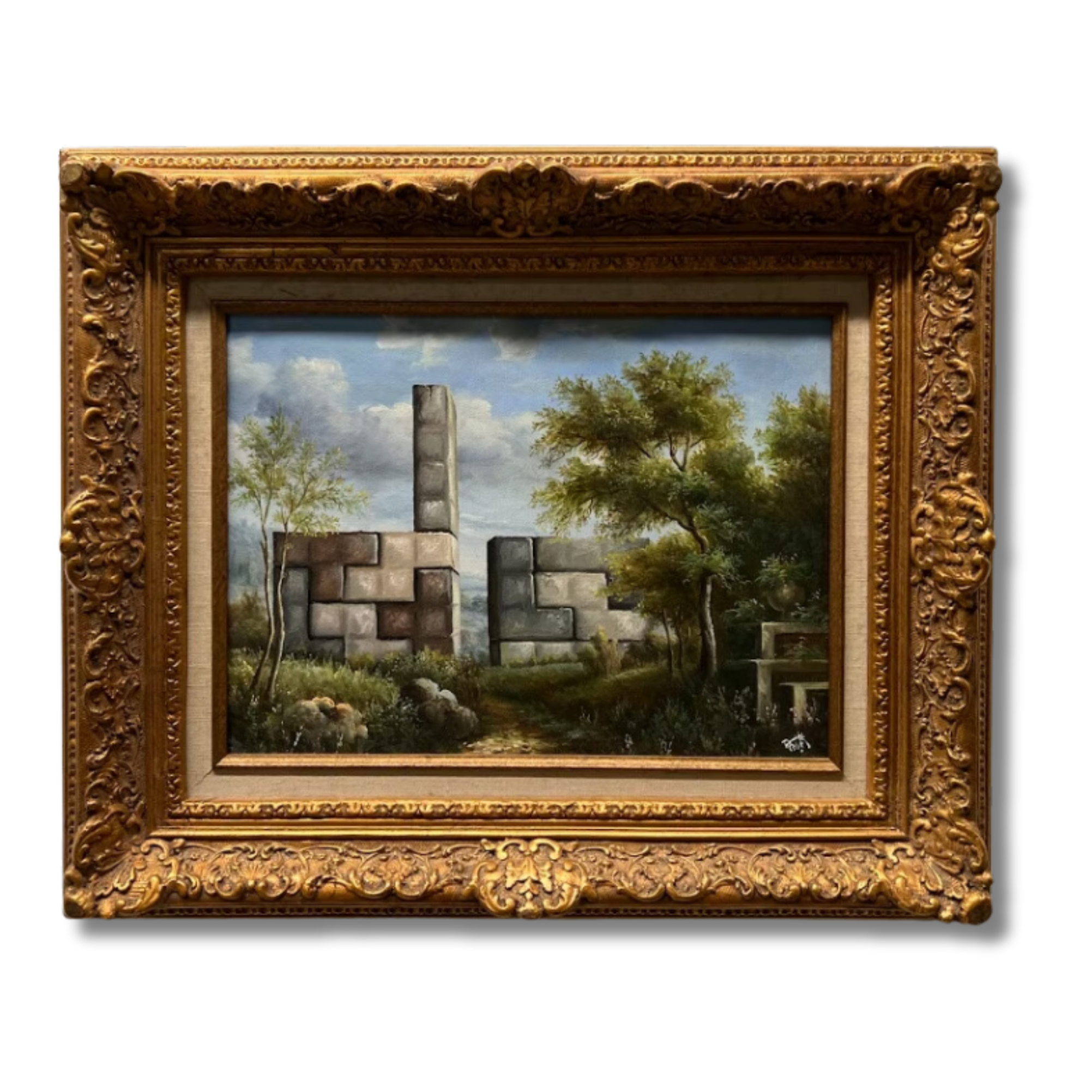Dave Pollot Tetris Painting