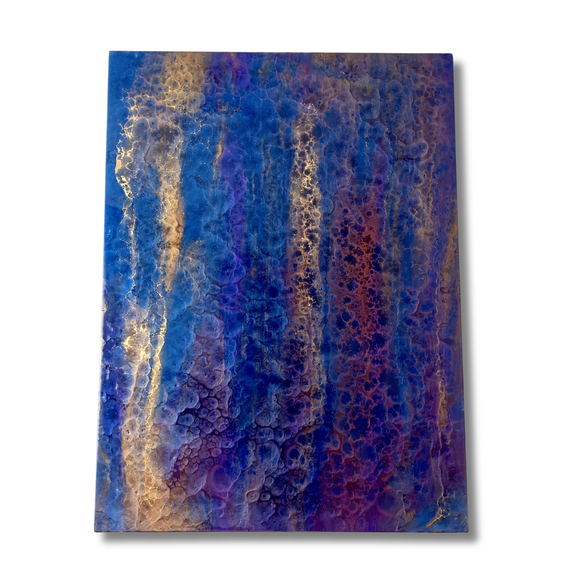 Purple Resin Abstract