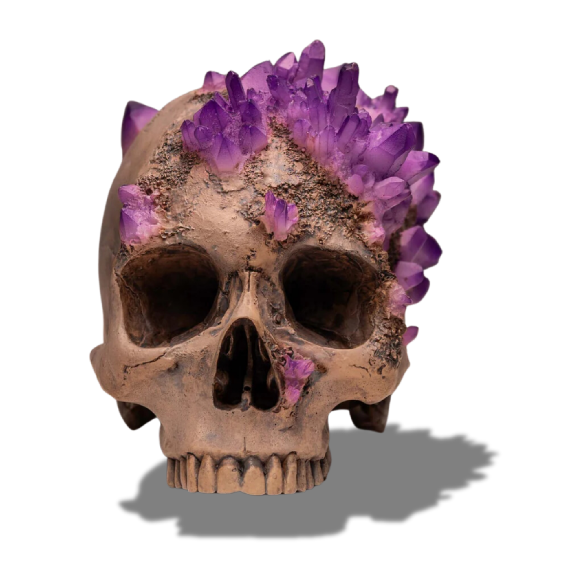 Amethyst Skull