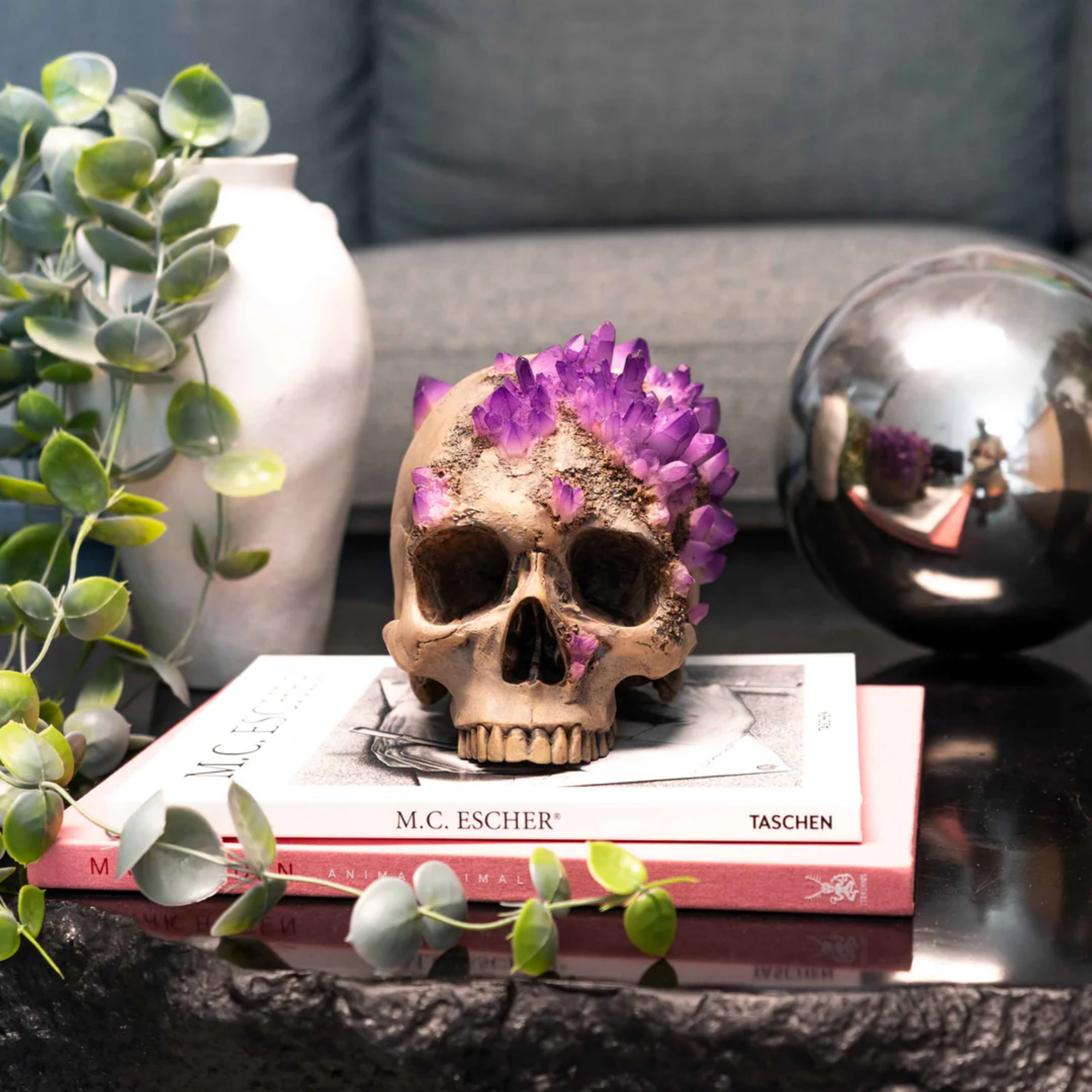 Amethyst Skull