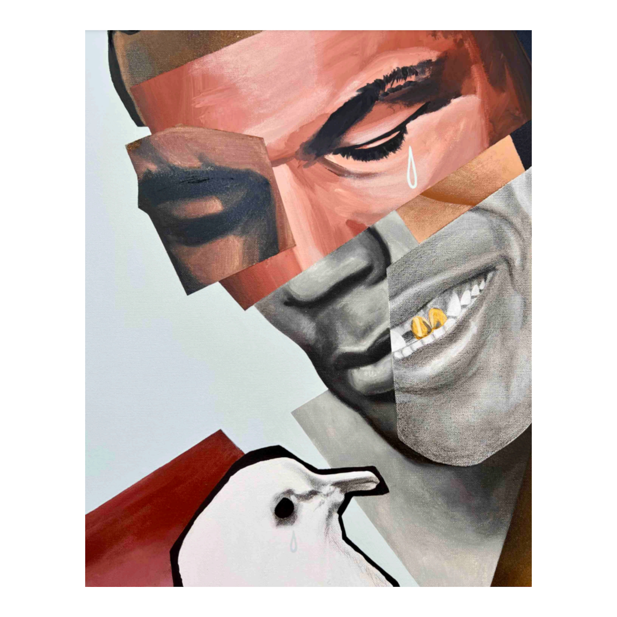 Mike Tyson with Pigeon  BRADEN WALLS