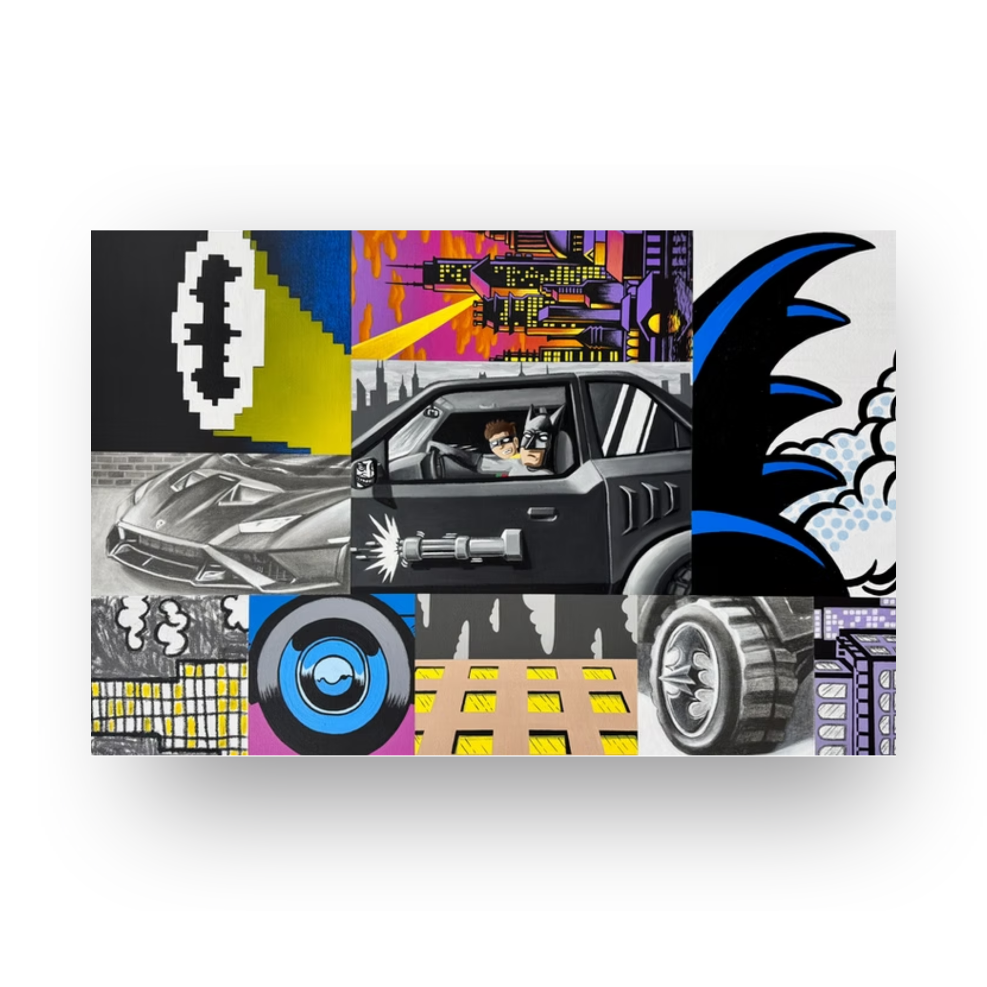 batmobile painting