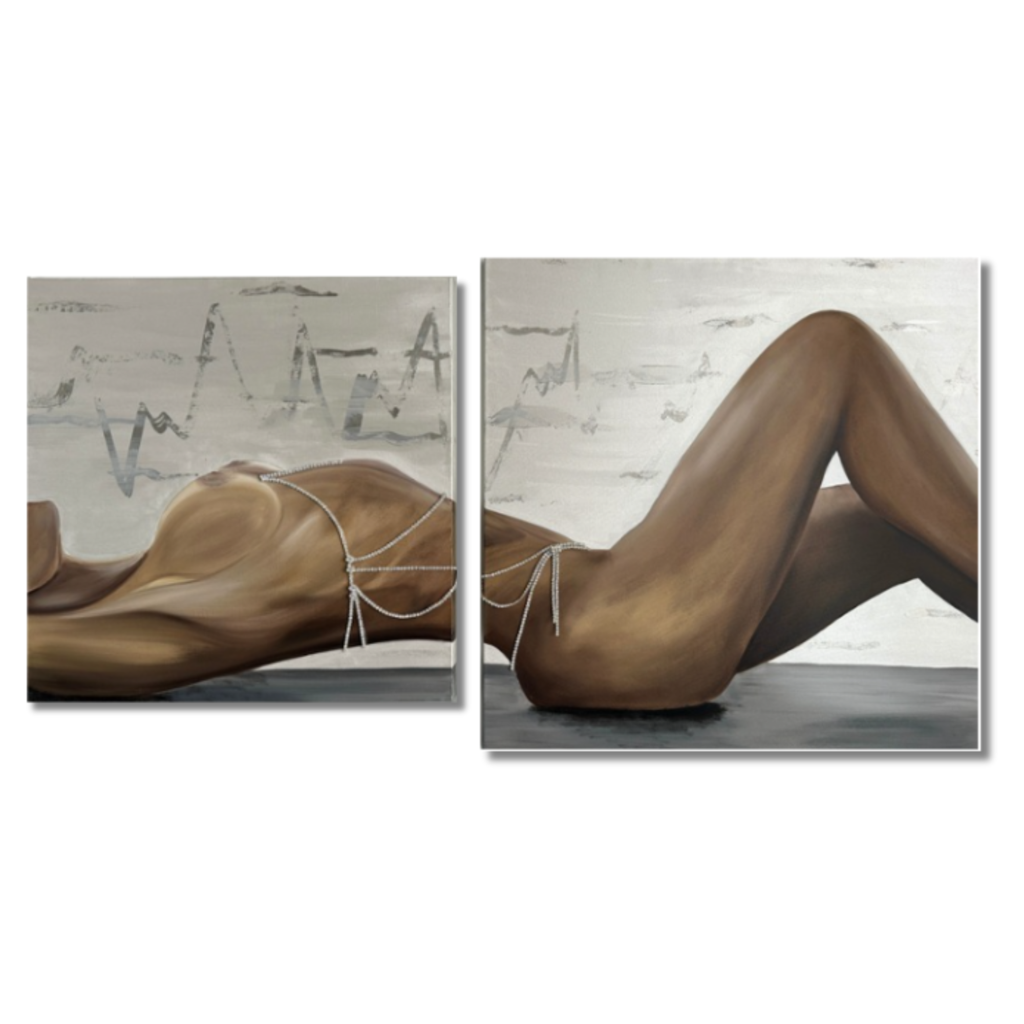 Angel of Diamonds (Diptych)