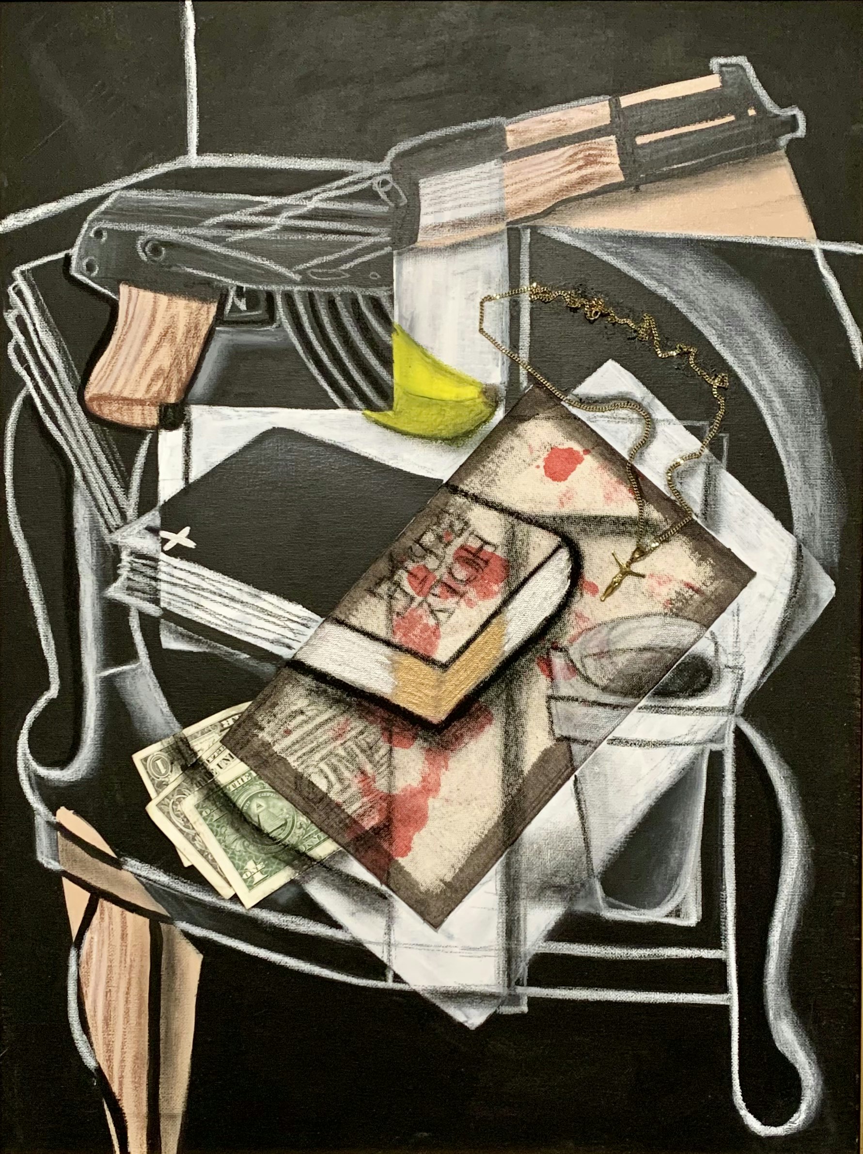 “Still Life and Banana Clip” BRADEN WALLS