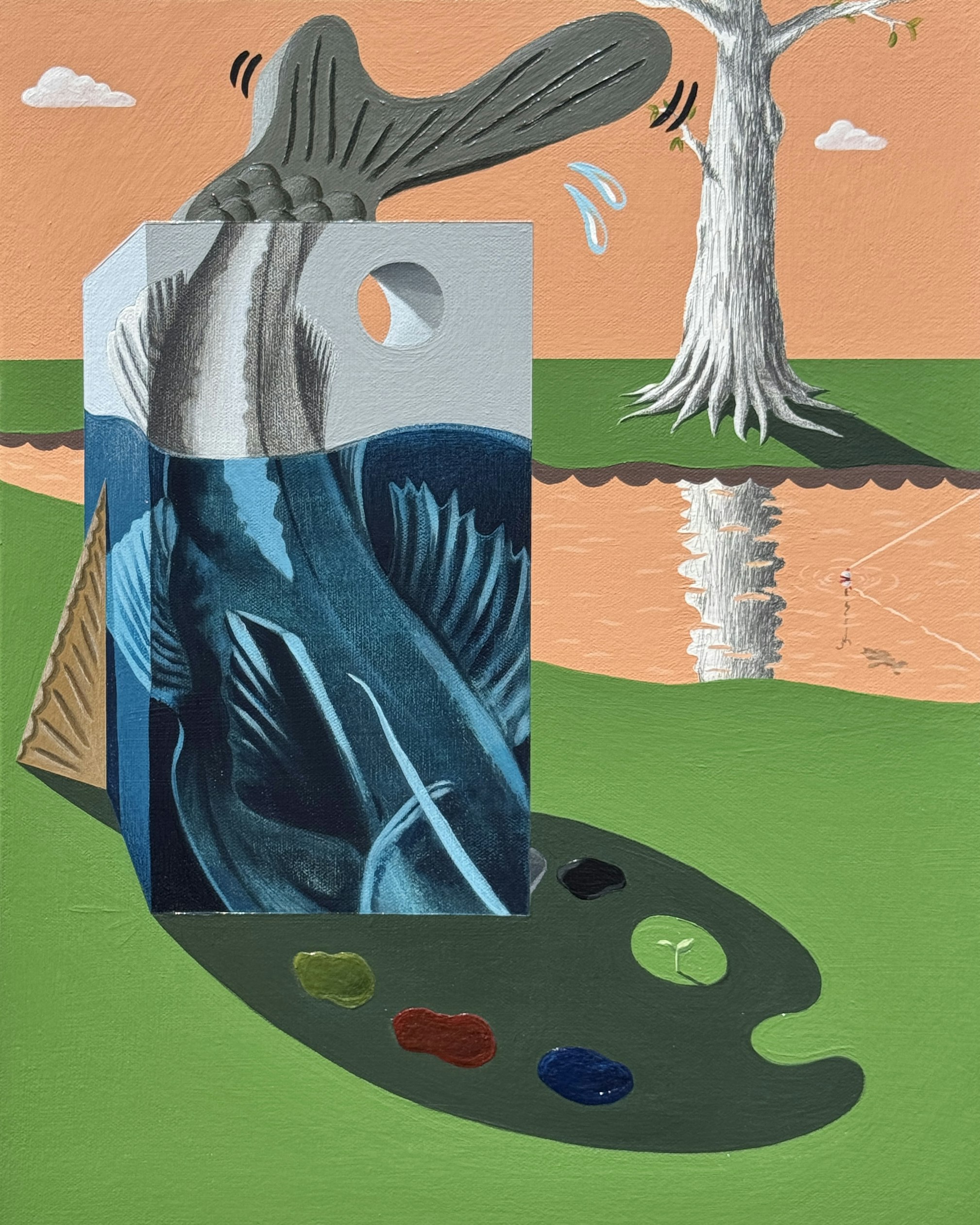 “FISH OUT WATER” LIMITED EDITION PRINT BRADEN WALLS