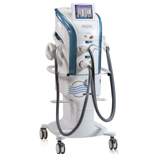 Photo of the Lumenis M22 IPL machine.