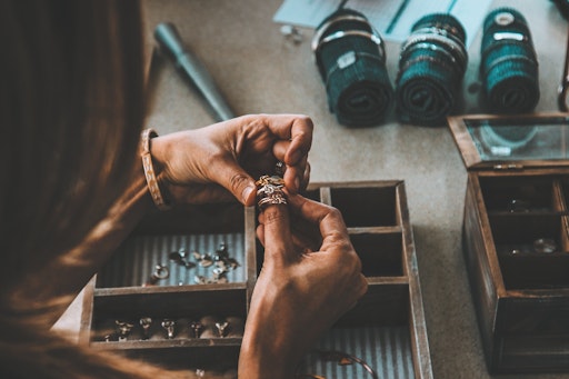 L'activité de la fabrication de bijoux