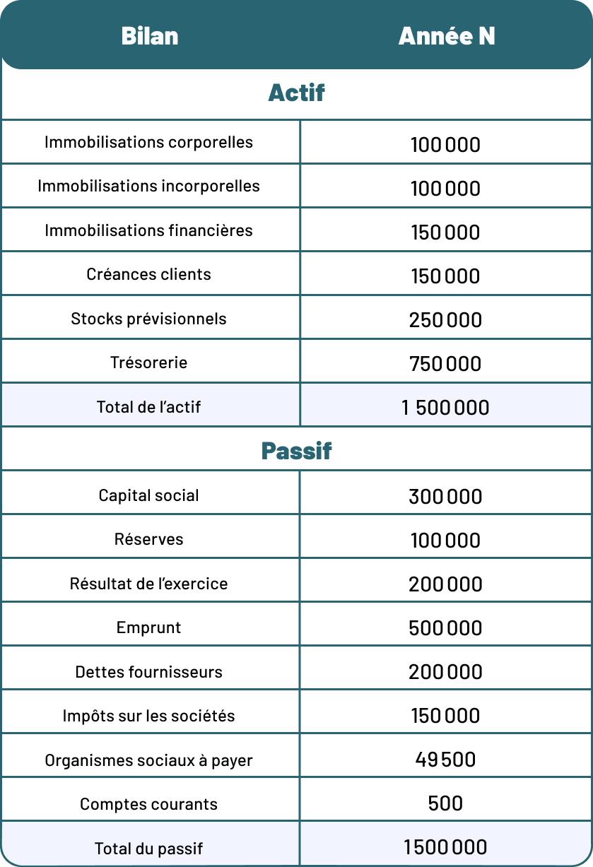bilan prévisionnel fictif