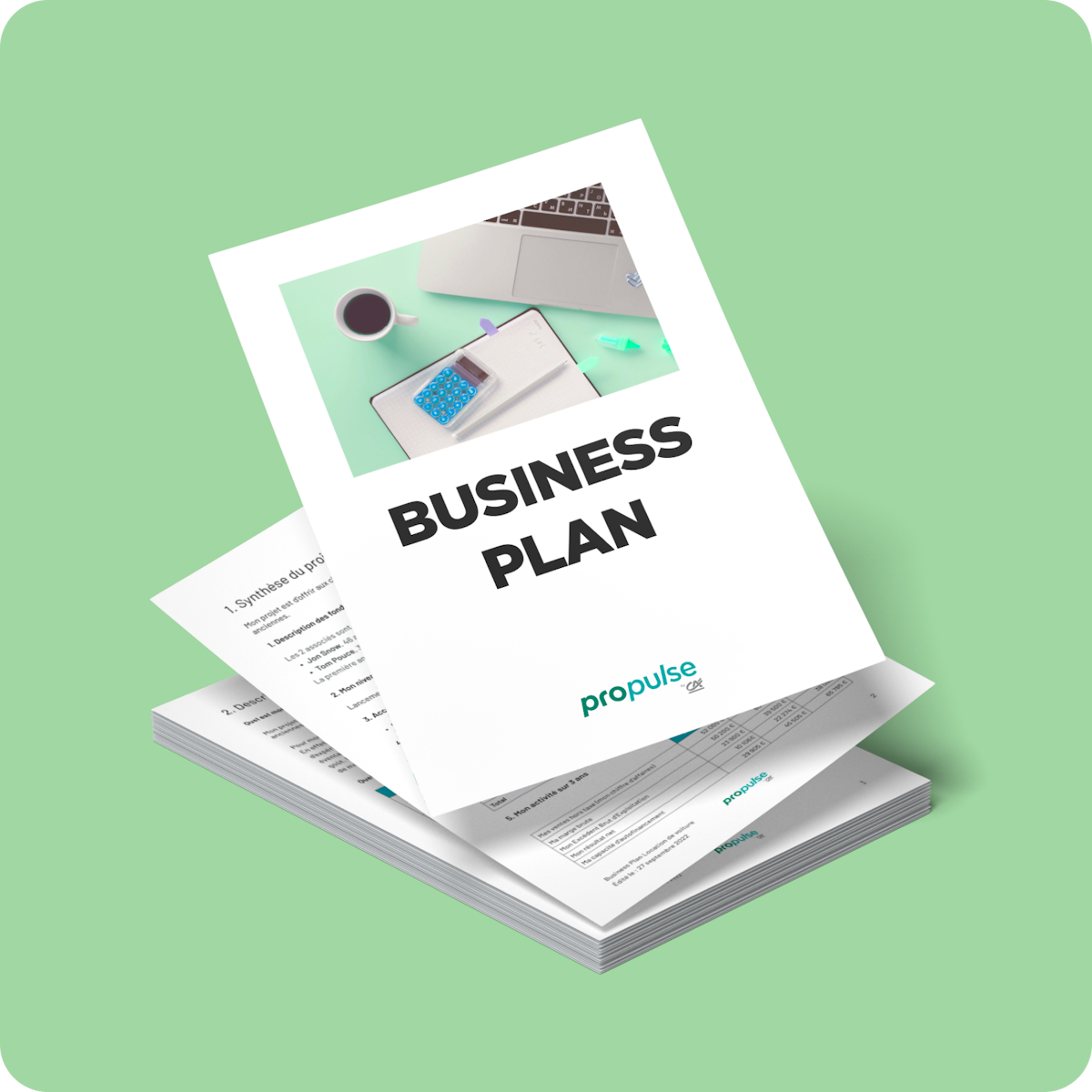 Business plan en ligne et facile à créer | Propulse by CA