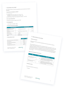 modele business plan