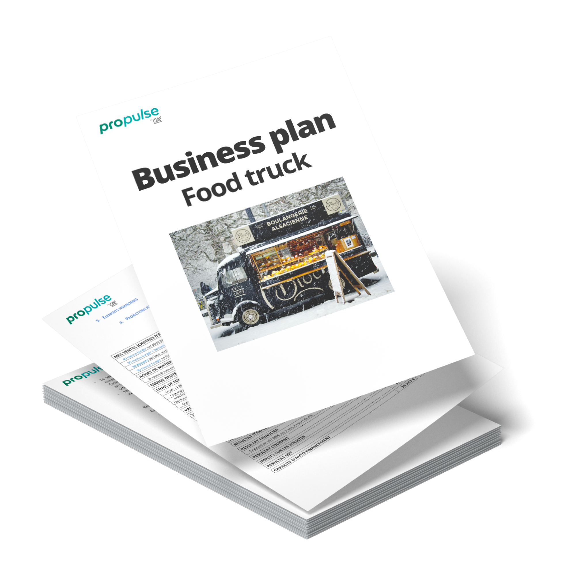 Business plan food truck